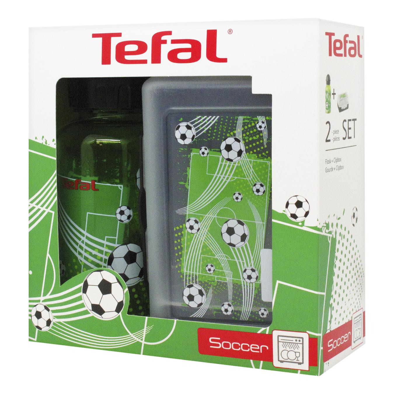 

Набор для ланча детский Tefal Футбол ланчбокс + бутылка 400мл