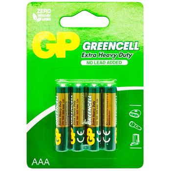 GP Greencell Battery 1.5V AAA 4pcs - buy, prices for - photo 3