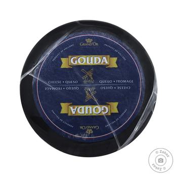 Grand`Or Gauda Premium seasoned cheese 50% - buy, prices for MegaMarket - photo 1