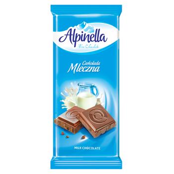 Alpinella Milk Chocolate 90g - buy, prices for NOVUS - photo 1