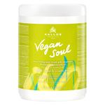 Kallos Vegan Soul Nourishing Hair Mask with Vegetable Protein and Avocado Oil 1l