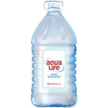 Вода Aqua Life негазированная 5л купить, цены на МегаМаркет - фото 1