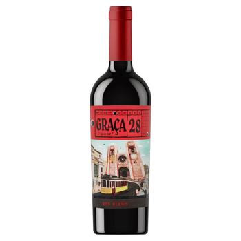 Graça 28 Red Dry Wine 14.5% 0.75l - buy, prices for Supermarket "Kharkiv" - photo 1