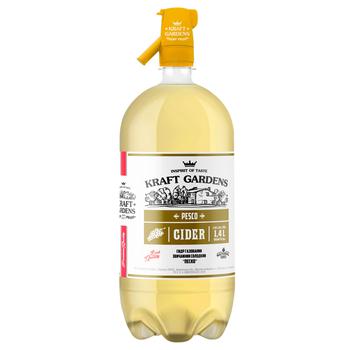 cider 5% 1400ml plastic bottle