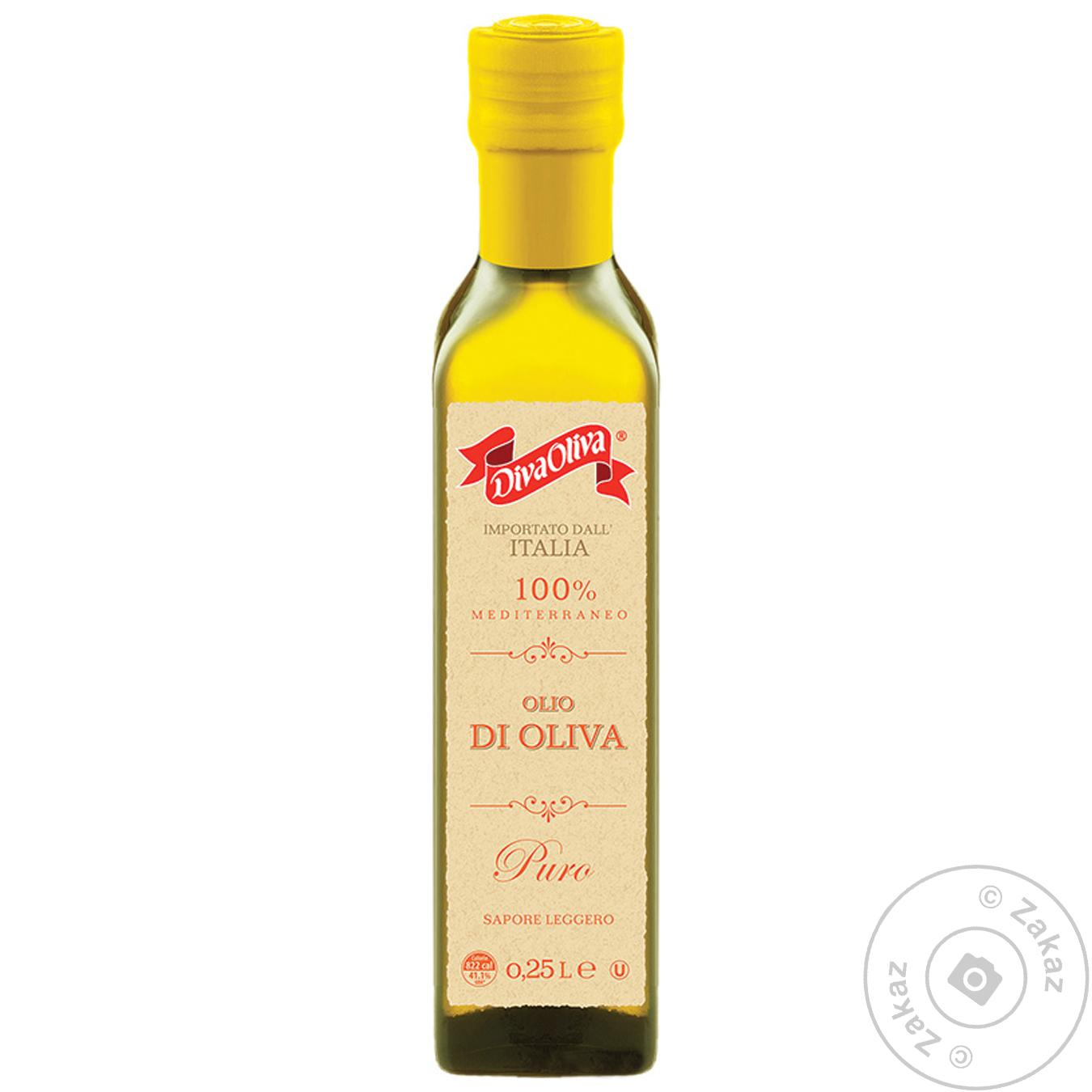 

Масло Diva Oliva Pure оливковое рафинированное 0,25л