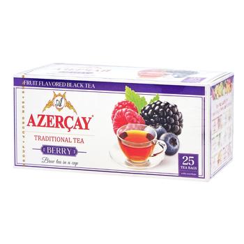 Чай чорний Azercay Ягоди 1,8г*25шт - купити, ціни на ULTRAMARKET - фото 1