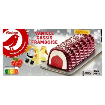 Auchan Vanilla Black Currant Raspberry Dessert 538g