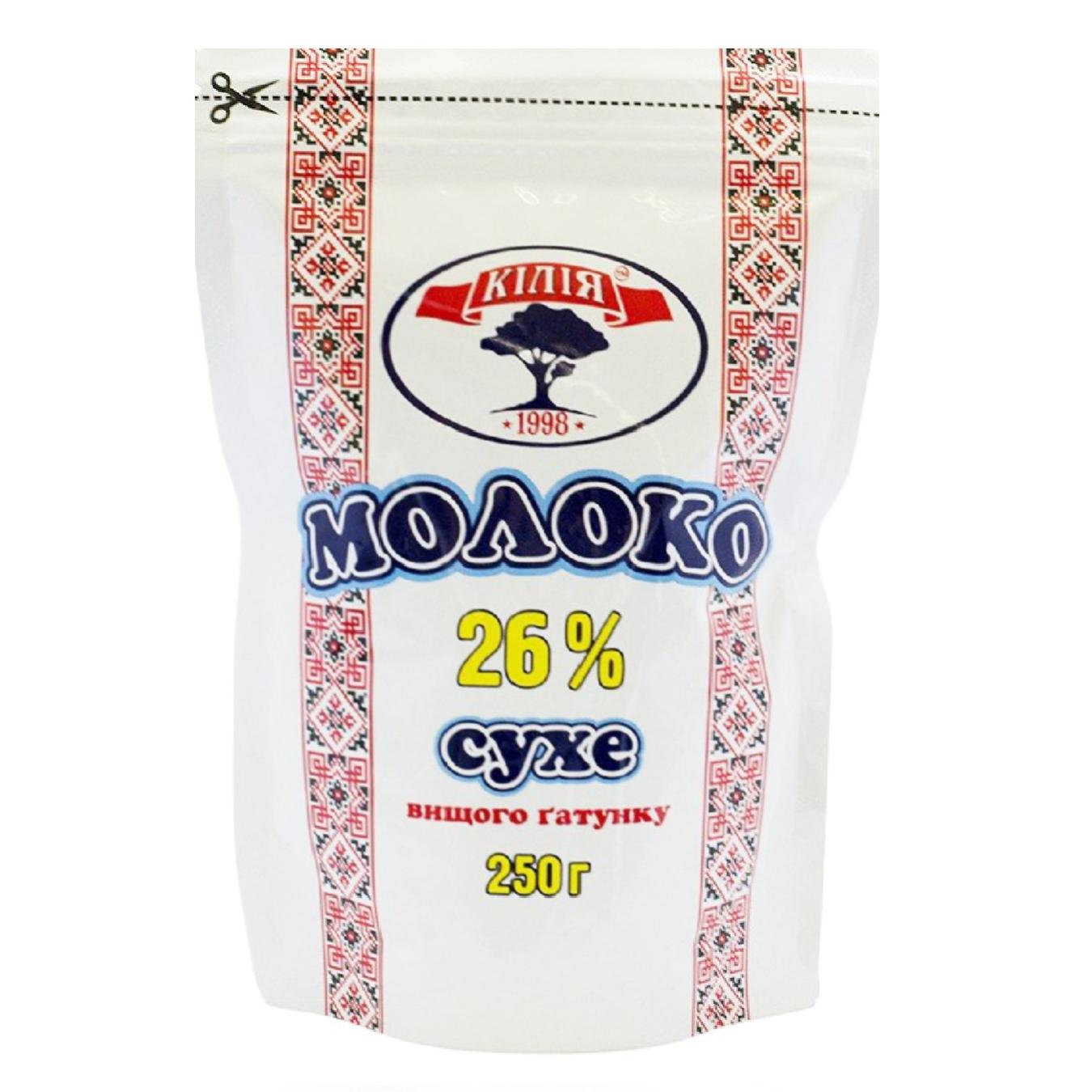 

Молоко сухое Кілія 25% 250г