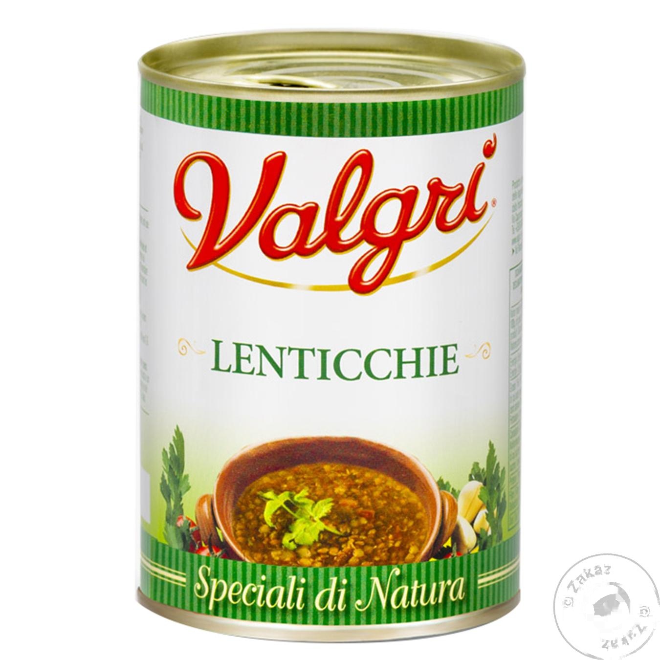 

Чечевица Valgri 400г