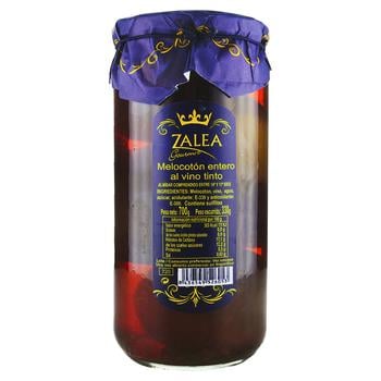 Zalea whole with bone in red wine peach 700g - buy, prices for NOVUS - photo 1