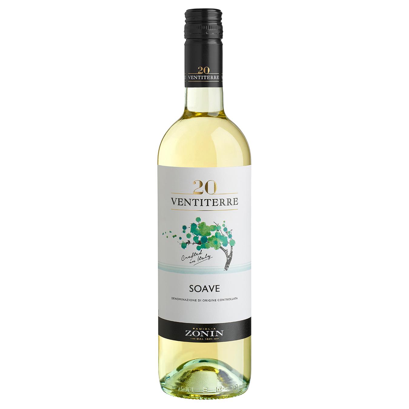 

Вино Zonin Soave белое 12% 750мл