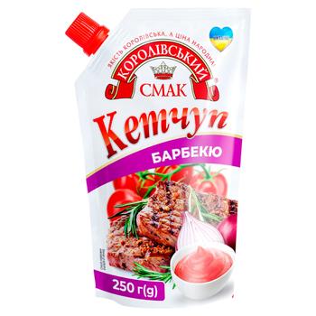 Korolivskyi Smak Barbecue Ketchup 250g - buy, prices for NOVUS - photo 1