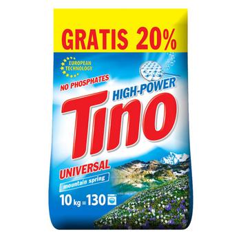 Tino Mount Washing powder universal 10kg - buy, prices for Auchan - photo 1