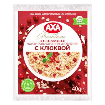 Каша овсяная AXA клюква 40г - купить, цены на Таврия В - фото 1