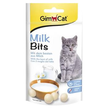 GimCat Milk Bits Cat Snack with Milk 40g - buy, prices for Auchan - photo 1