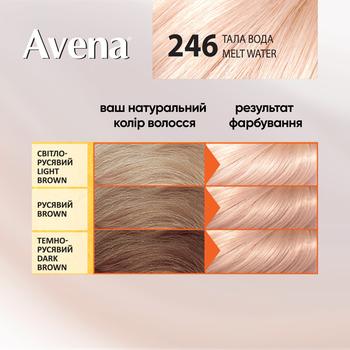 Крем-фарба для волосся стійка AVENA Blond Color 246 Тала вода - купити, ціни на Таврія В - фото 3