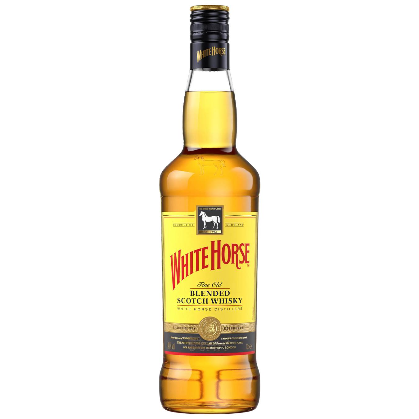

Виски White Horse 40% шотладський 0,7л