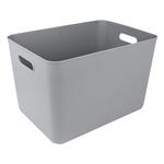 Ящик MVM FH-14 XXL для хранения серый 36х26х24см