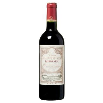 Вино Chateau Bellevue Rougier Bordeaux сухое красное 0,75л