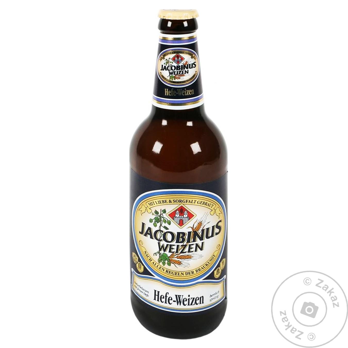 

Пиво пшеничное Jacobinus 5.7% 0.5л