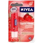 Бальзам д/губ Nivea 4,8 г Полуничний поцілунок 85083