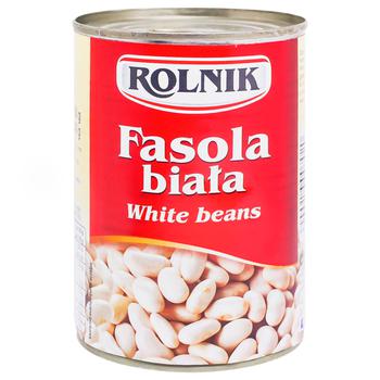 Rolnik White Beans 400g - buy, prices for MegaMarket - photo 1