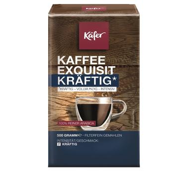 Kafer Exquisit Kraftig 100% Arabica Ground Coffee 500g - buy, prices for Tavria V - photo 1