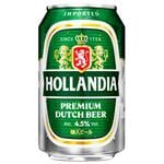 Пиво Hollandia Premium светлое 4,5% 0,33л