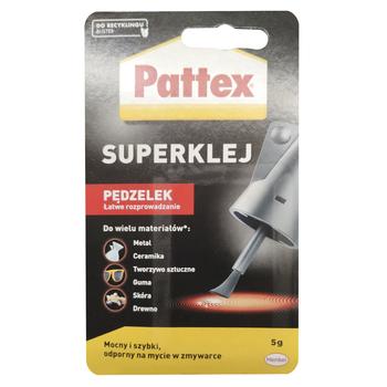 Супер клей Pattex гель с кисточкой 5г