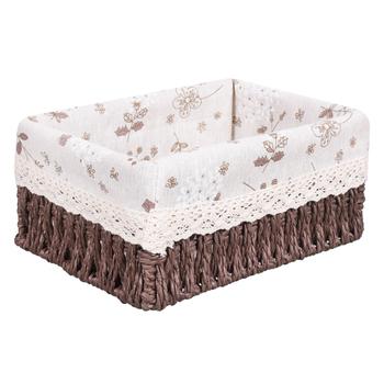 Коробка мебельная с тканью 22x16x10см - купить, цены на Таврия В - фото 1