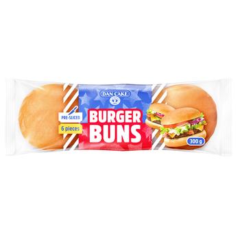 Dan Cake Wheat Burger Buns 6pcs 300g
