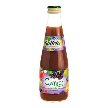 Galicia Smoothies Apple-pear-Currant-Strawberry Juice 0.3l - buy, prices for COSMOS - photo 1