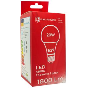 Electro House LED Bulb A95 20W 4100K 220V E27 - buy, prices for - photo 4