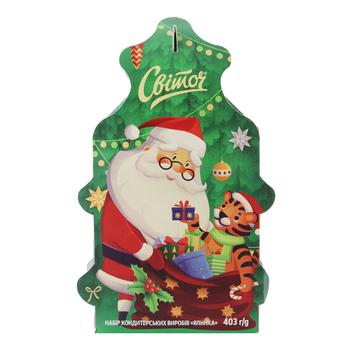 Svítoch New Yaer Tree Confectionery Set 403g - buy, prices for Auchan - photo 4