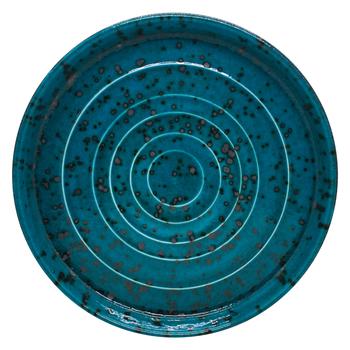 Manna Ceramics Tiffany Turquoise Plate with High Rim 20cm - buy, prices for METRO - photo 2