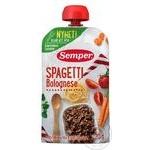Пюре SEMPER Спагетті болоньєземясо-овочеве  120г