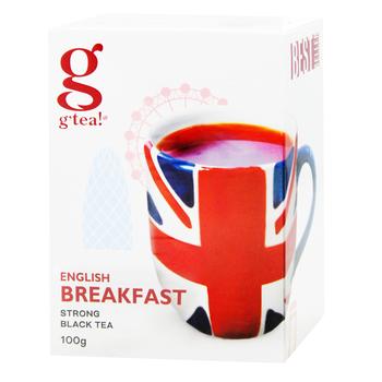 Чай чорний G'tea! Англійський до сніданку 100г - купити, ціни на Ідеал - фото 1