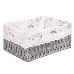 Коробка мебельная с тканью 22x16x10см