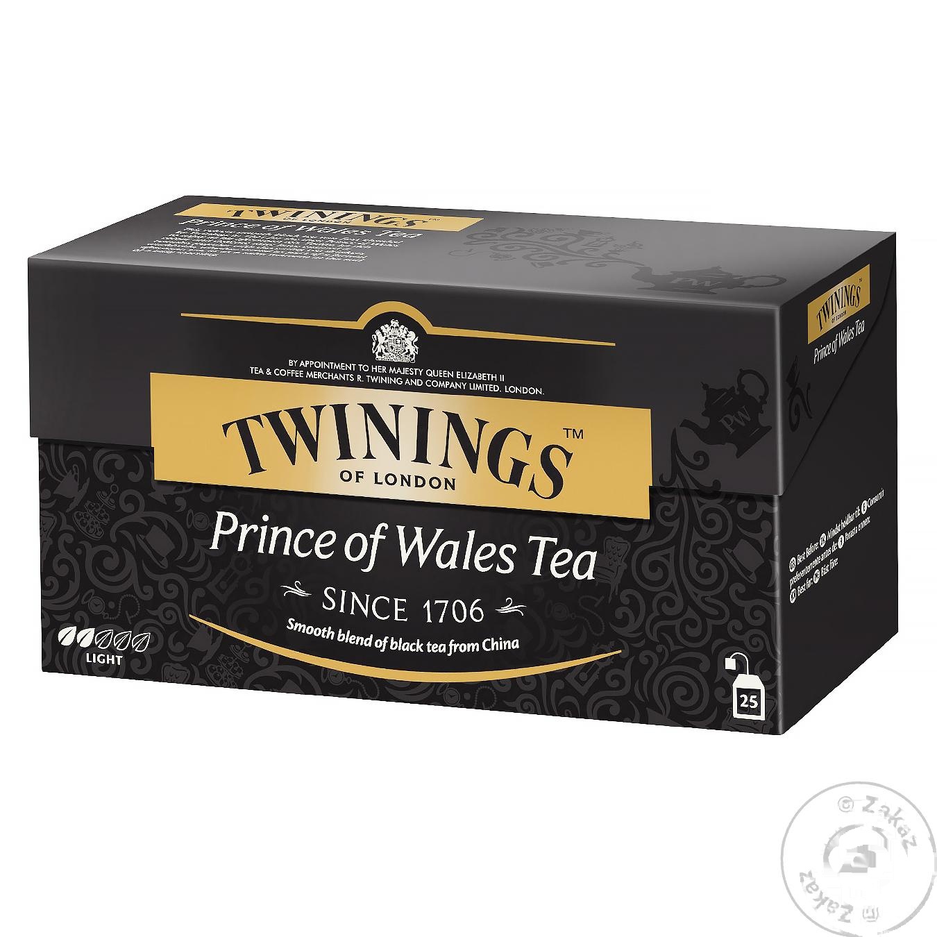 

Чай Twinings Принц Уэльский черный 25шт*2г
