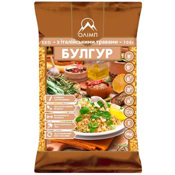 Olimp Bulgur with Italian Herbs from Durum Wheat 700g - buy, prices for NOVUS - photo 1