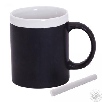 Mug with Chalk for Drawing Ceramic - buy, prices for - photo 1