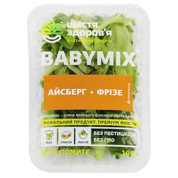 Салат Айсберг + салат Фрізе 100г - купити, ціни на Auchan - фото 1