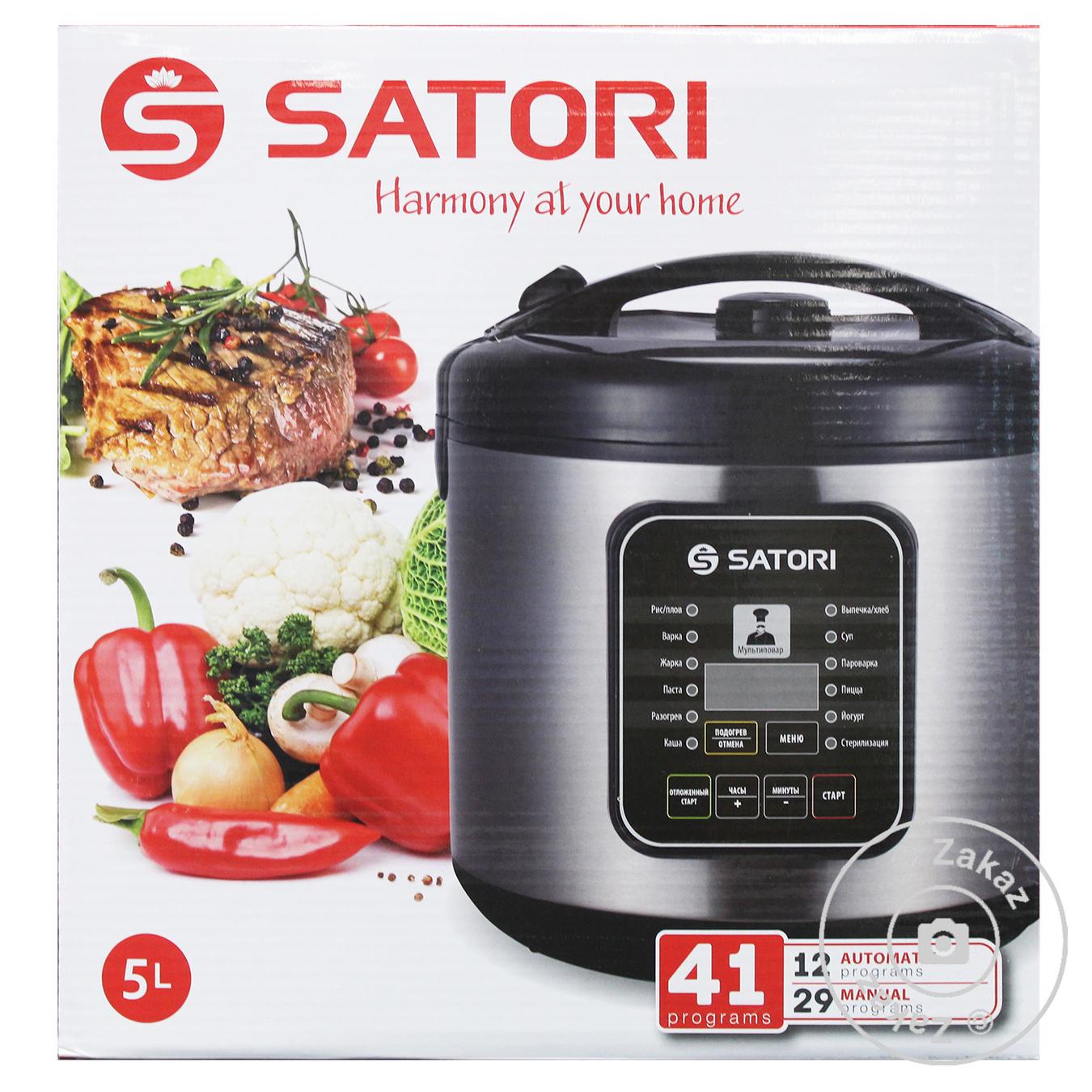 

Мультиварка Satori 900W SM-41960-5SL