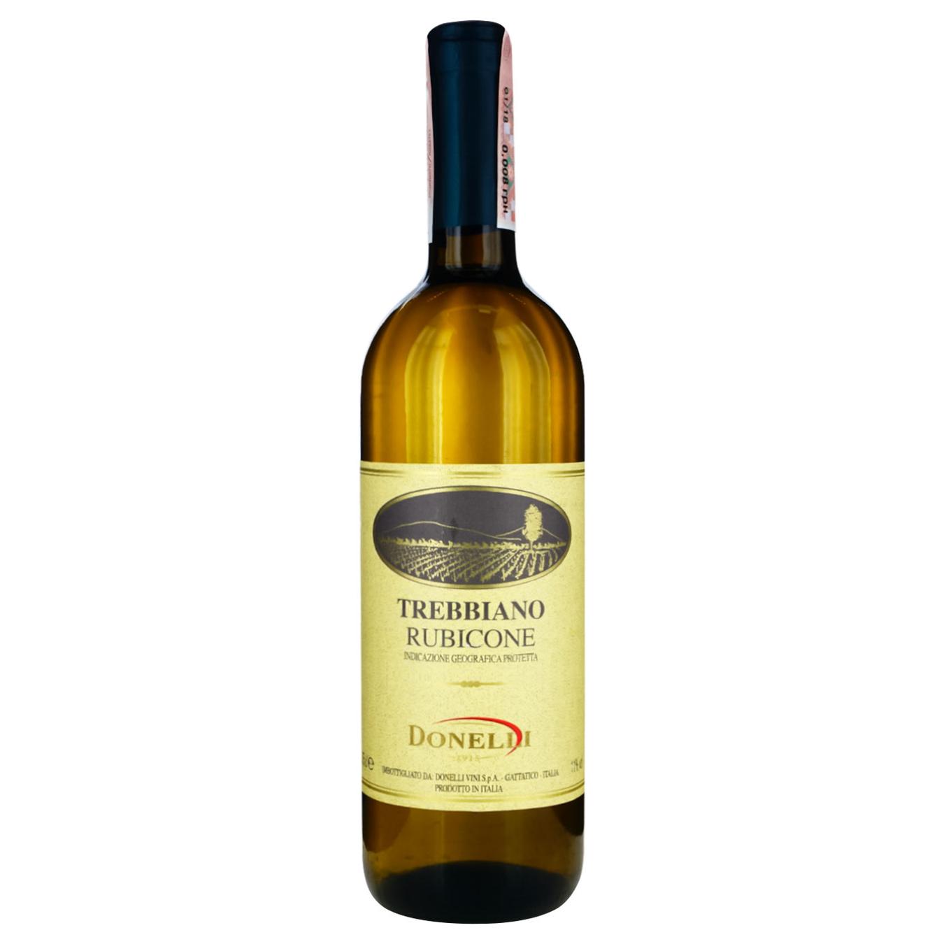 

Вино Donelli Trebbiano белое сухое 11% 0,75л