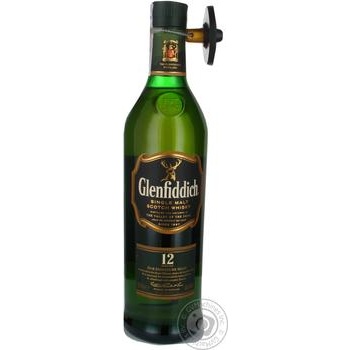 Glenfiddich single malt scotch whiskey 12 yrs 40% 0.7l - buy, prices for MegaMarket - photo 1