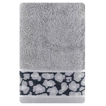 Miss Lucy Leopard Towel 450g/m2 70х140cm Gray - buy, prices for COSMOS - photo 1