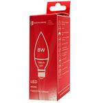 Electro House LED Bulb C37 8W 4100K E27
