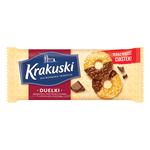 Krakuski Duelki Cookies with Sugar Sprinkles and Milk Chocolate 163g