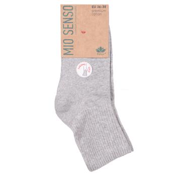 Mio Senso Relax4 Semi-terry Women's Socks s.36-38 Gray Melange - buy, prices for Tavria V - photo 1