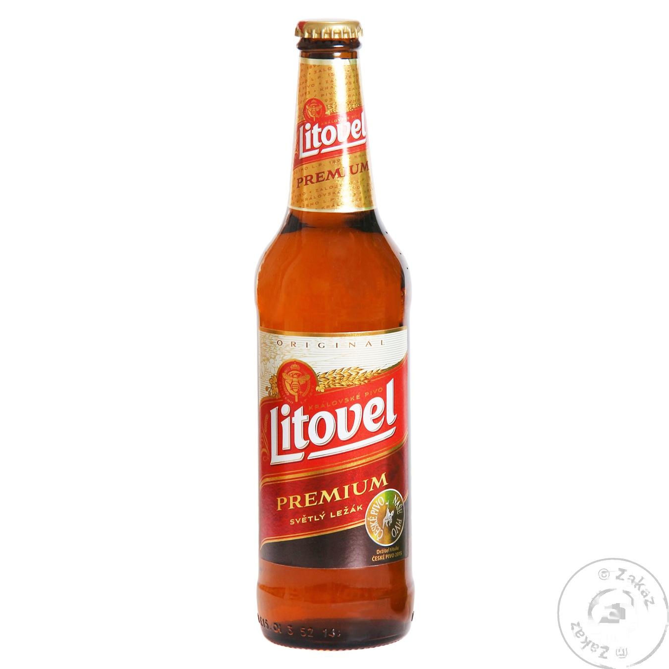 

Пиво Litovel Premium светлое 0.5л